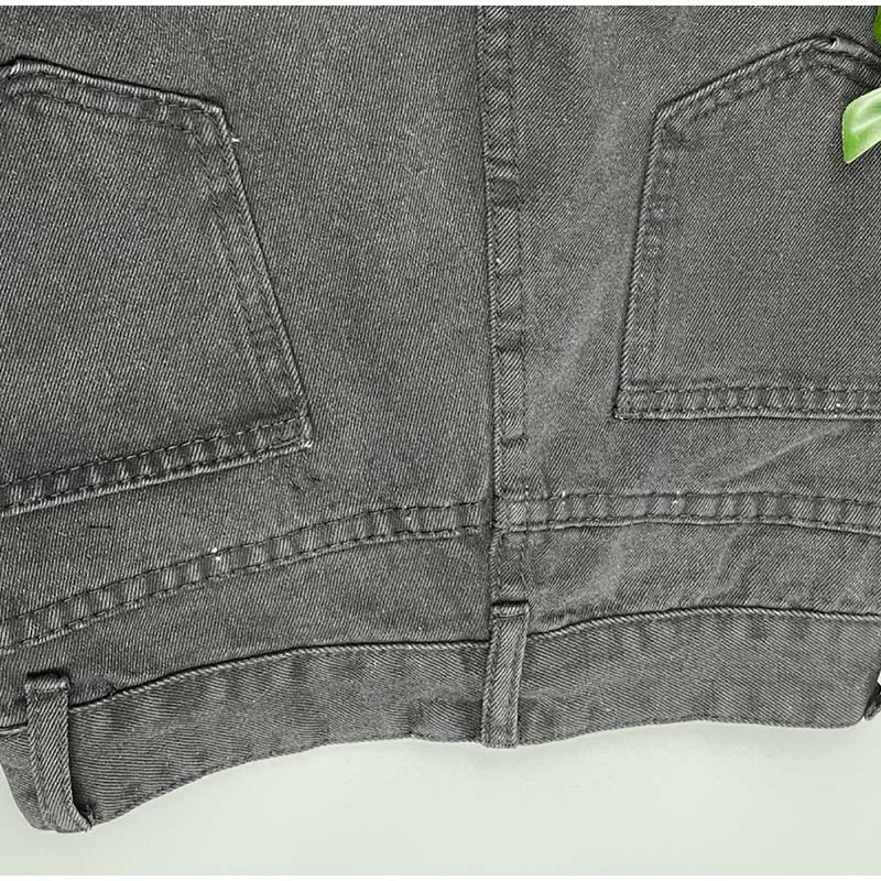 Women's Slit Mopping Vintage Loose High Waist Jeans