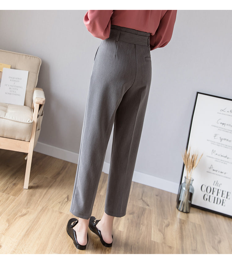 Women's Spring And Autumn Professional Temperament Suit Pants