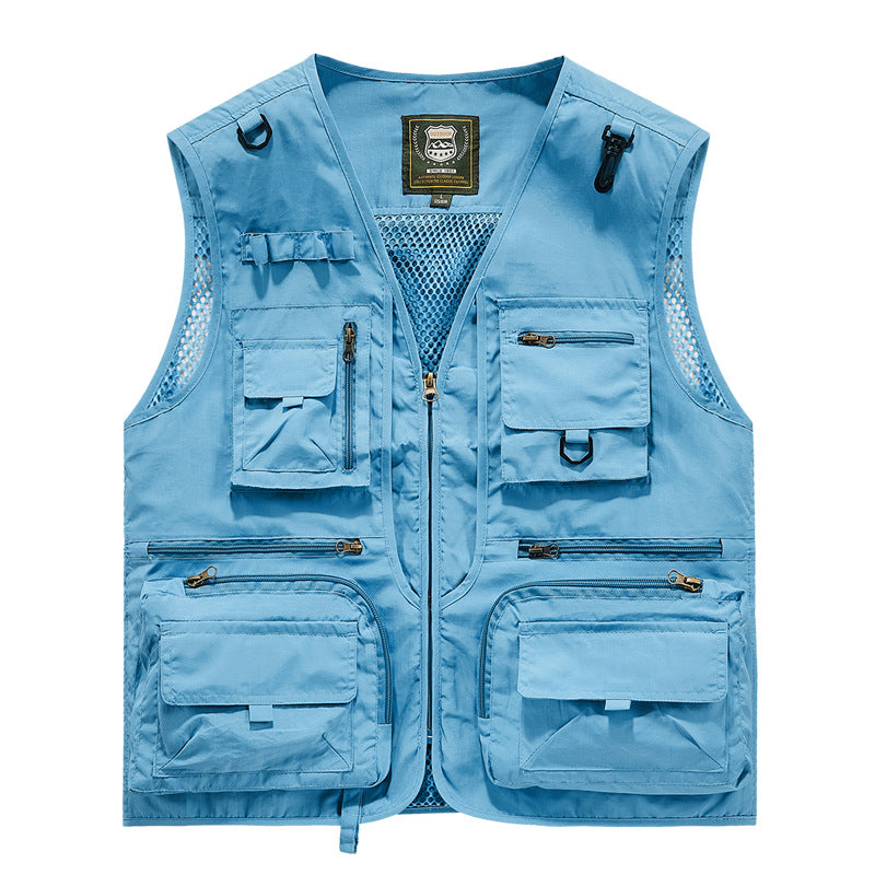 New Mesh Quick-Drying Vest Men