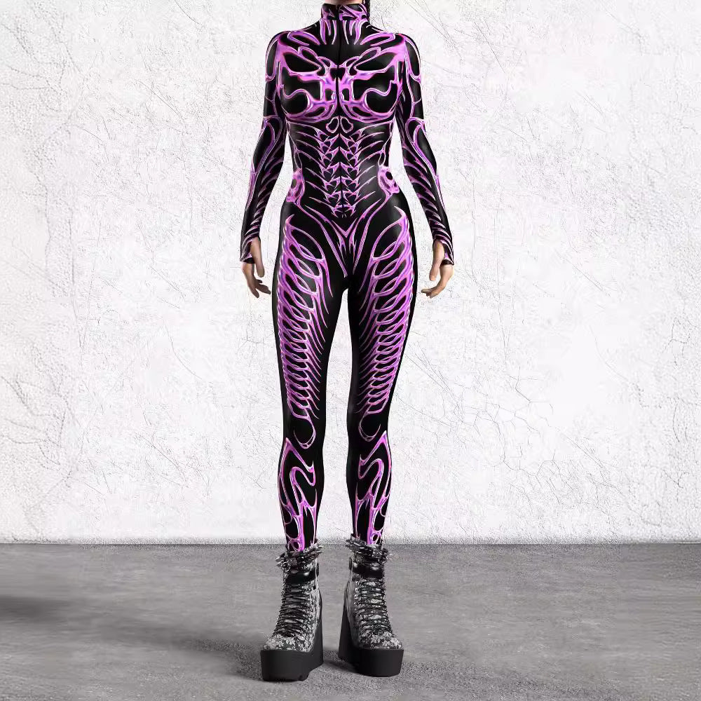 Halloween Tights 3D Digital Printing Play Costume