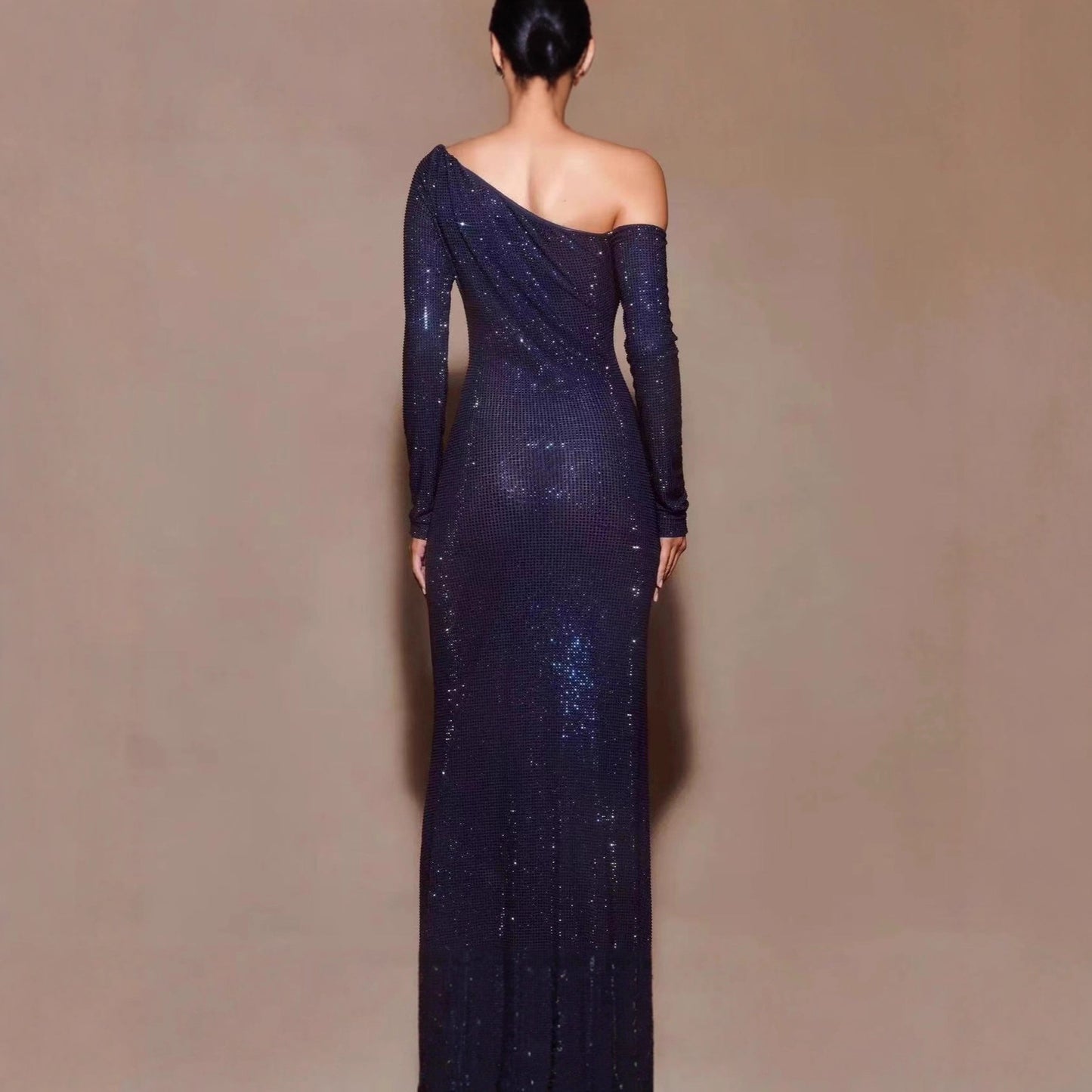 Irregular Off-shoulder Dress With A Romantic French Vibe