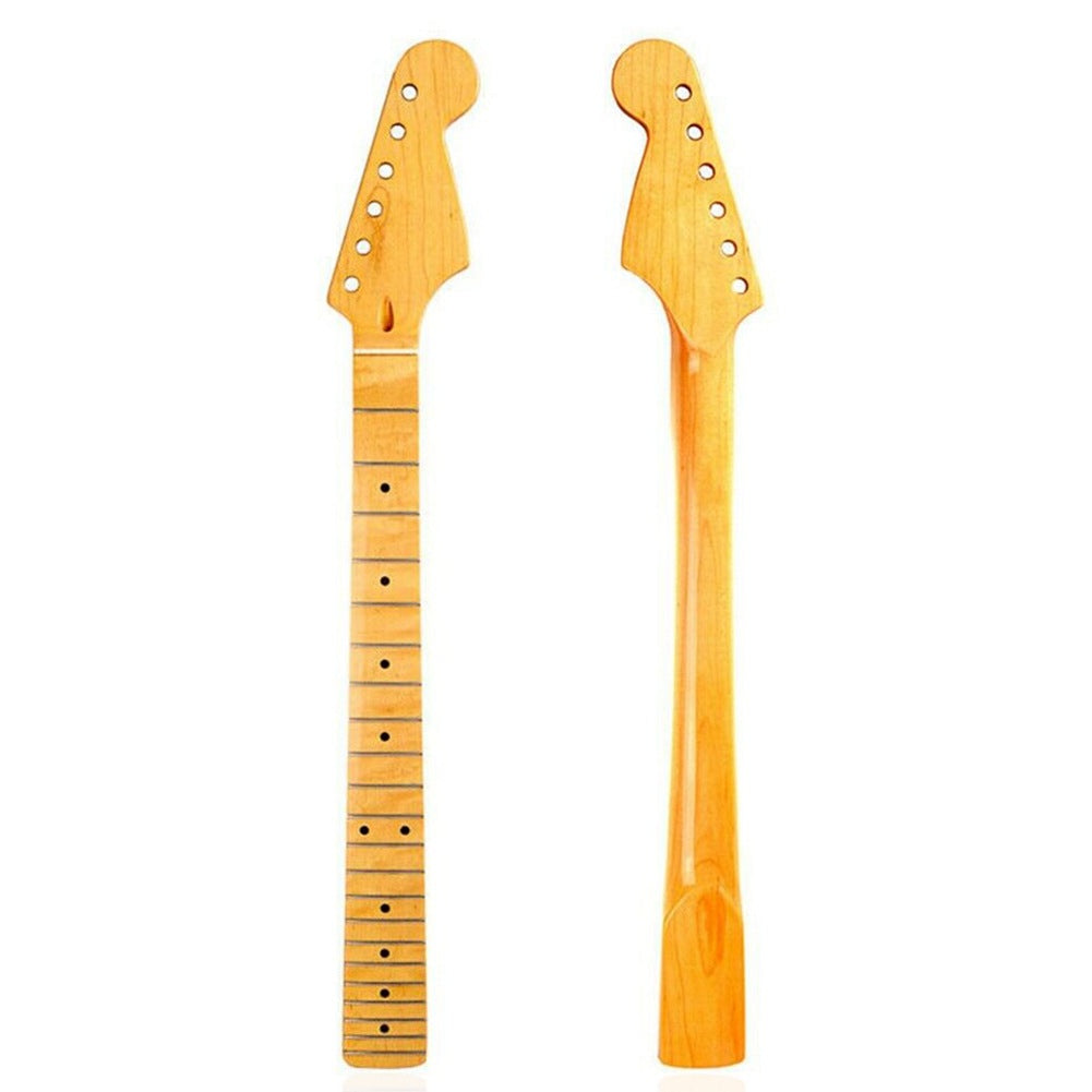 Neck STFanta Electric Guitar Grip Material 22 Fret Maple Finished Wood Grip Wood Guitar Accessories