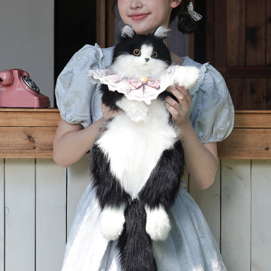 Doll Cute Dairy Cat Doll Plush Toy Bag