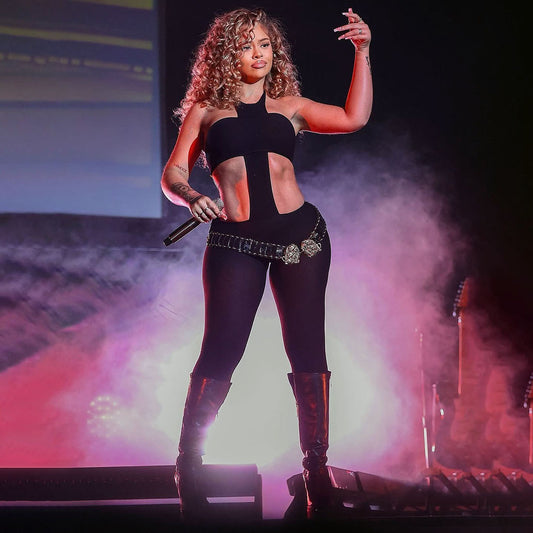 Autumn New Sexy Hot Girl Midriff Outfit Halter Tight One-piece Trousers