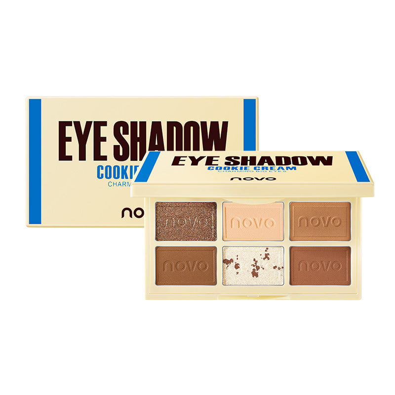 Net Red Taro Milk Six-color Eyeshadow