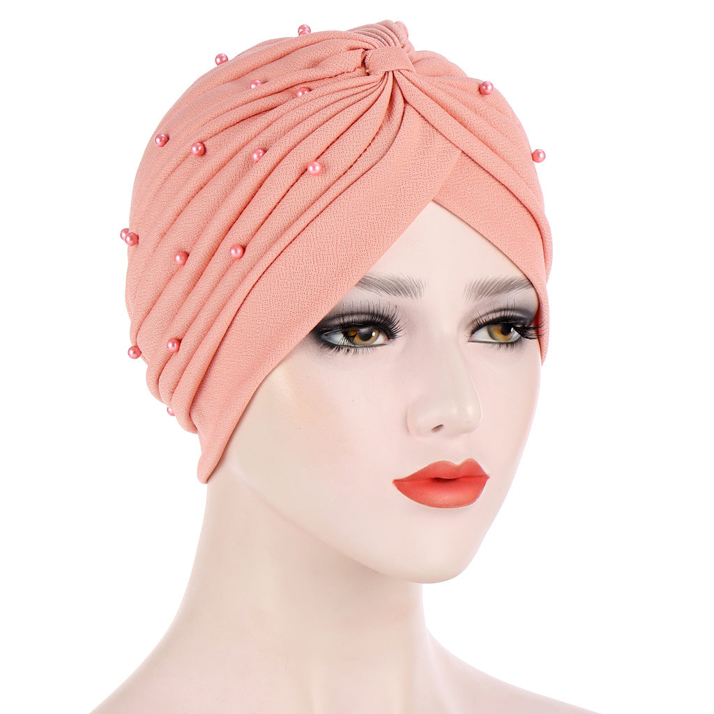 Casual Beaded Pleated Simple Toe Cap