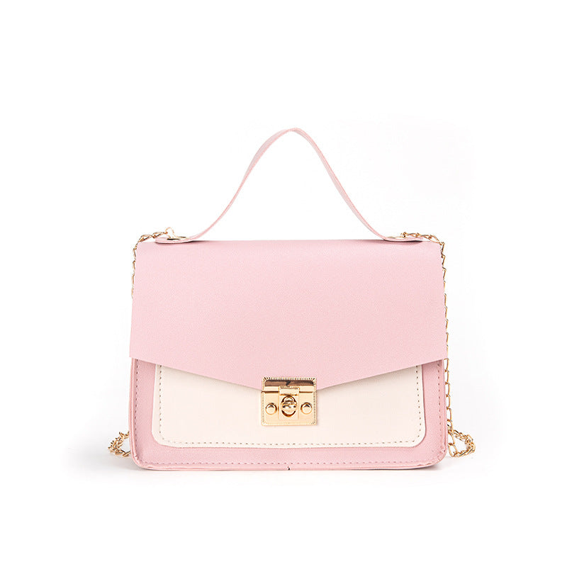 Fashion Chain Lock Shoulder Messenger Bag