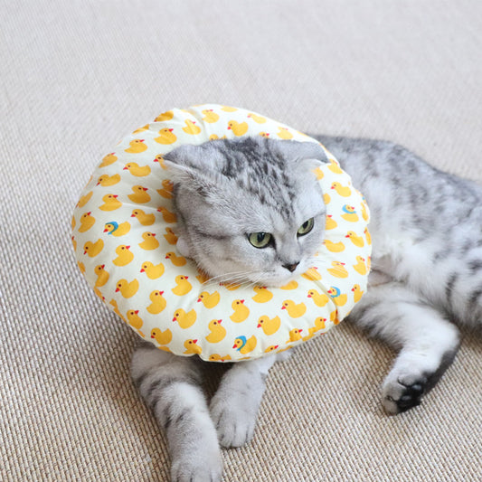 Elizabethan Ring Cat Anti-bite, Anti-lick And Anti-scratch Soft Headgear