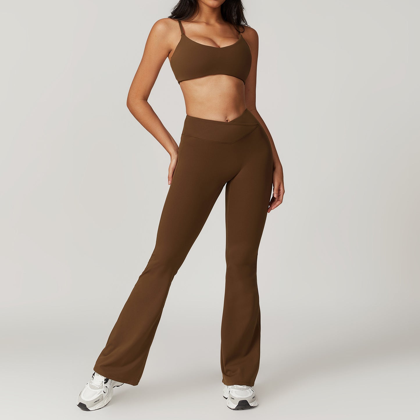 Environmental Protection Regeneration Tight-fitting Quick-drying Yoga Set