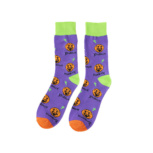 Cartoon Creative Halloween Mid-calf Socks