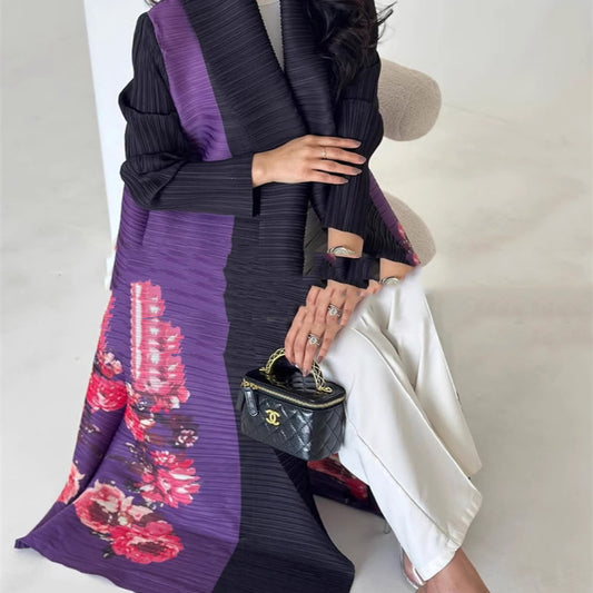 Printed Shawl Cardigan Ethnic Style Wear