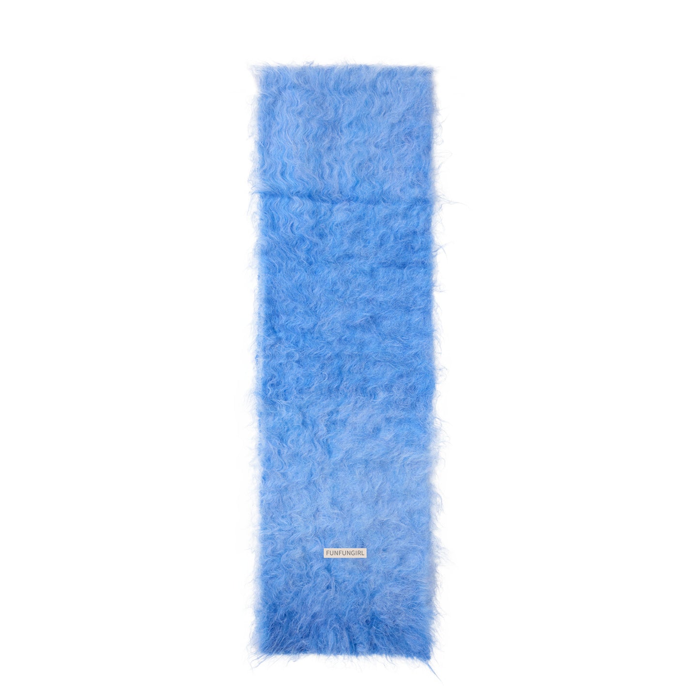 Fluffy Knitted Scarf Warm And Thick Scarf