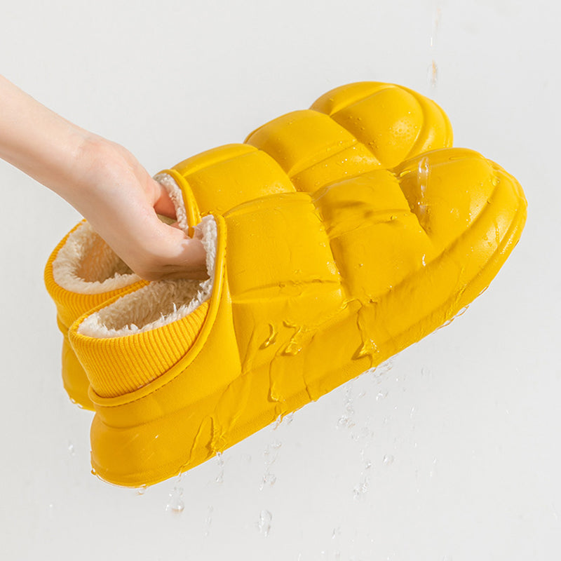 EVA House Shoes Indoor Fuzzy Fluffy Slippers Winter Plush Shoes