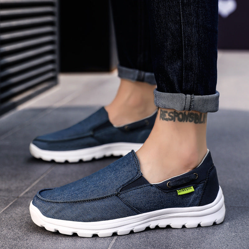 Extra Large Denim Canvas Shoes Casual Shoes Light