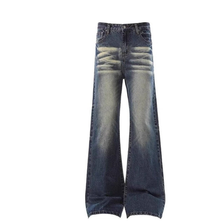 Womens Retro Flared Fashion Casual Jeans