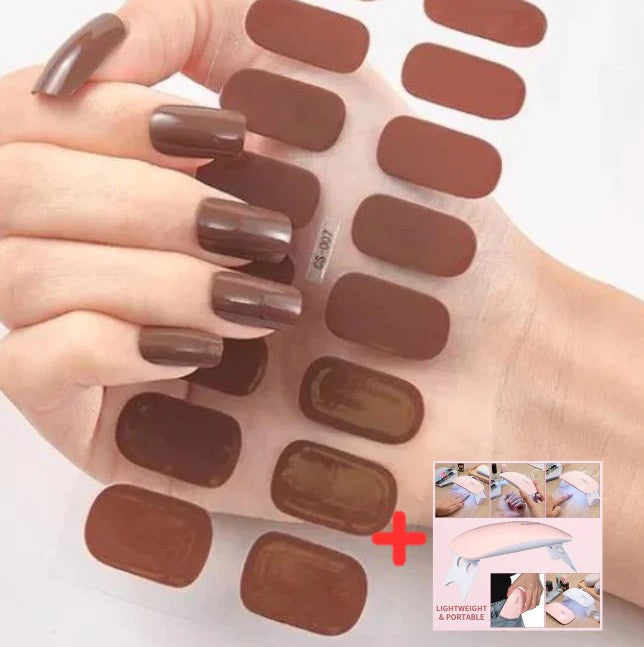 Wearing Nail Pads Baking Lamps Mini Handheld Folding Nails