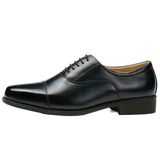 Mesh Three Connector Business Casual Leather Shoes
