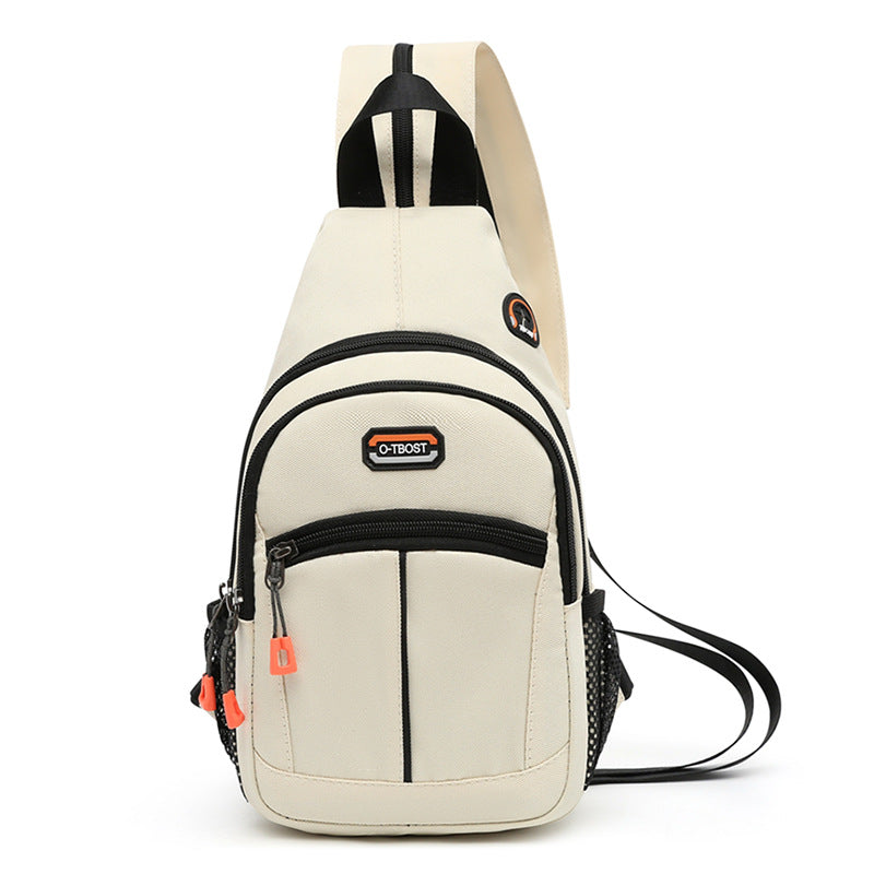 Multi-functional Oxford Cloth Student Chest Bag