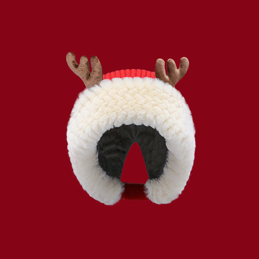 Women's Warm Face Small Plush Earmuffs
