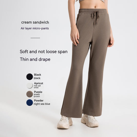 Women's Fashionable Casual Breathable High Waist Shaping Sports Pants