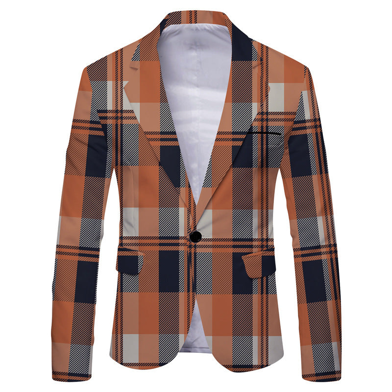 Herre Casual Slim-fit Habitjakke