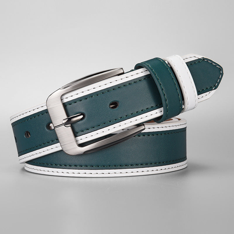 Fashionable Pin-Buckle Business-Grade Casual Belt