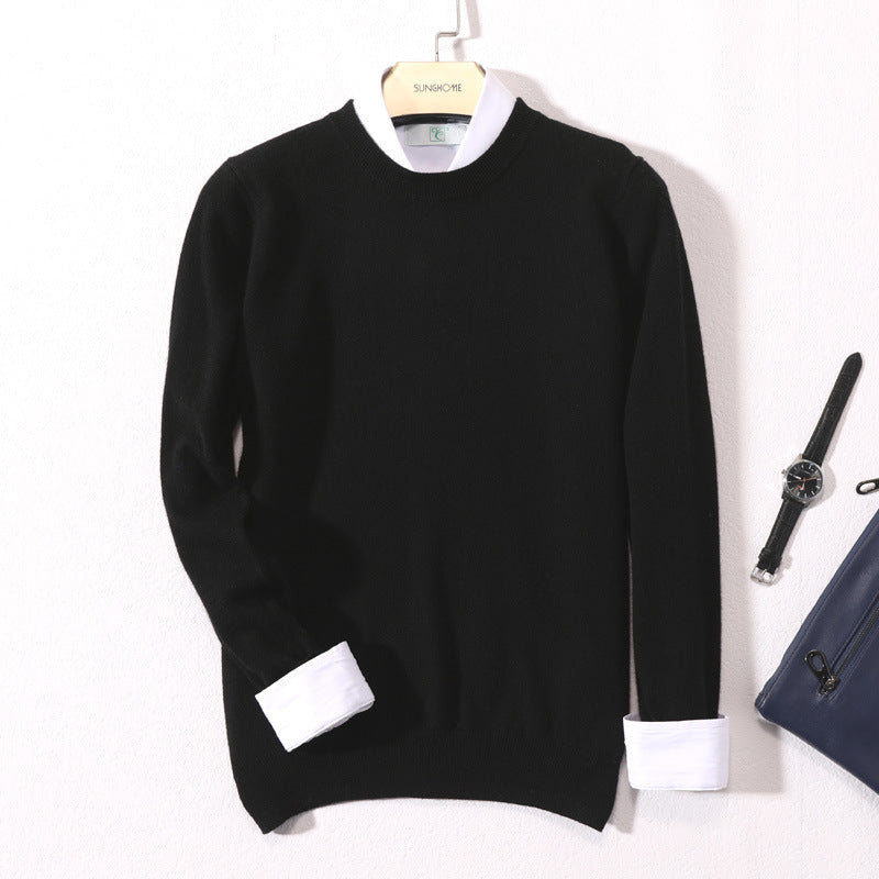 Pullover Round Neck Casual Sweater Top