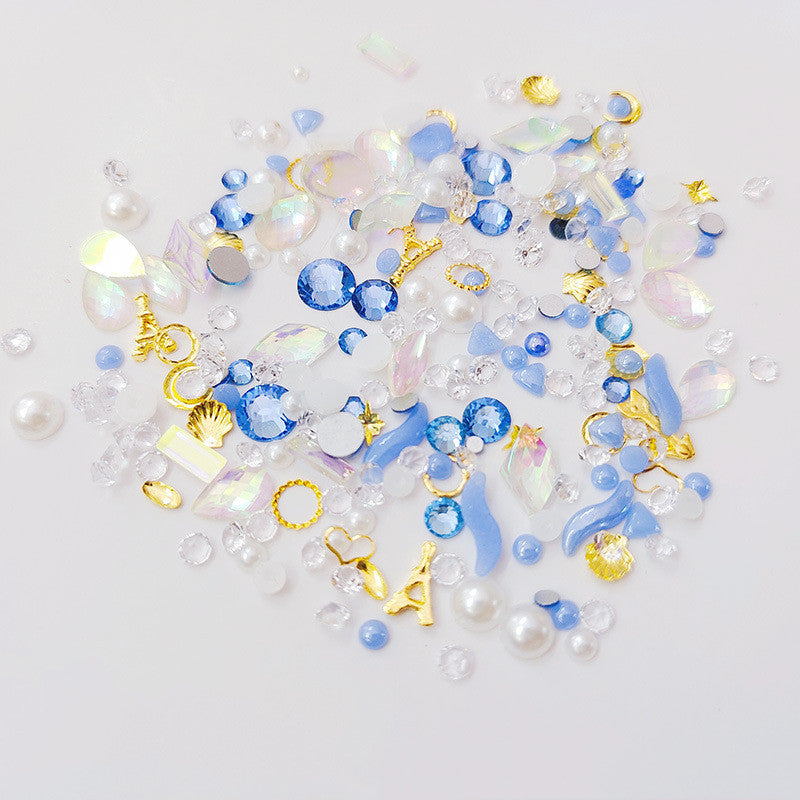 Nail Art Ceramic Hemming Jewelry Mix