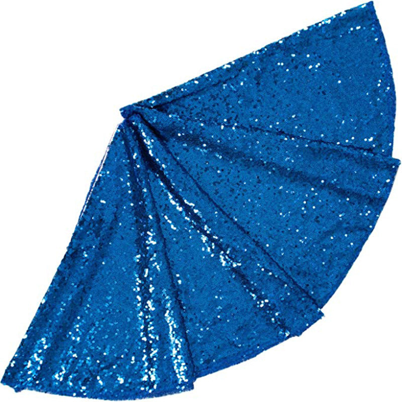 Polyester Golden Bottom Apron Decorative Sequins