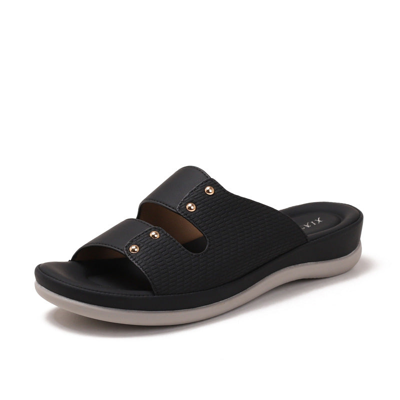 Womens Stylish Bohemian Beach Sandals For Outdoor Wear