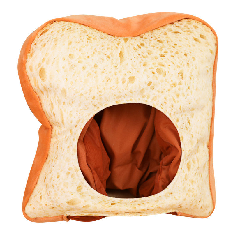 Ins Toast Hood Hat Plush Toy Doll
