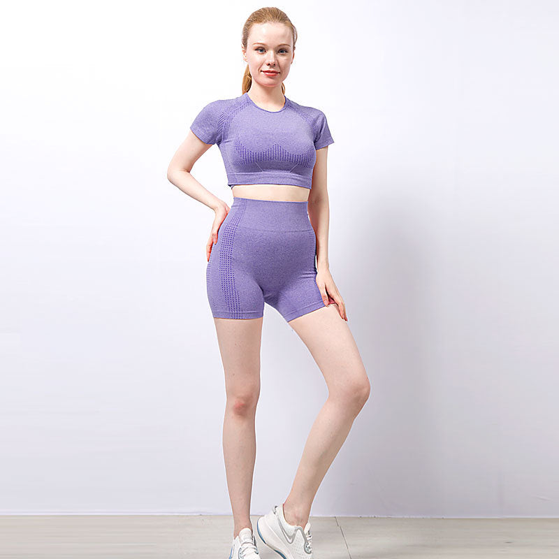 European And American Quick-drying Seamless Yoga Suit
