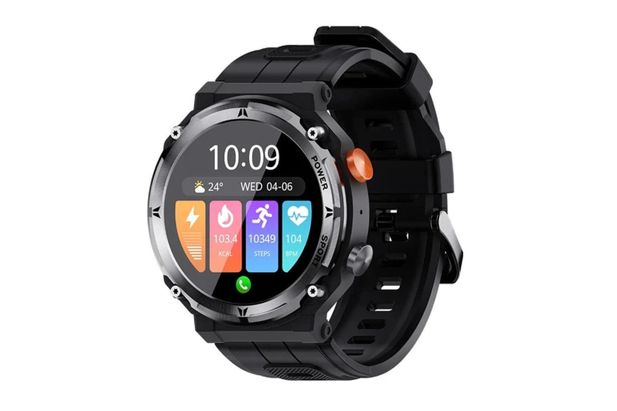 Smart Watch with Bluetooth Call – 5ATM Waterproof Fitness Tracker, Sport Wrist Smart Watch for Men & Women Watch