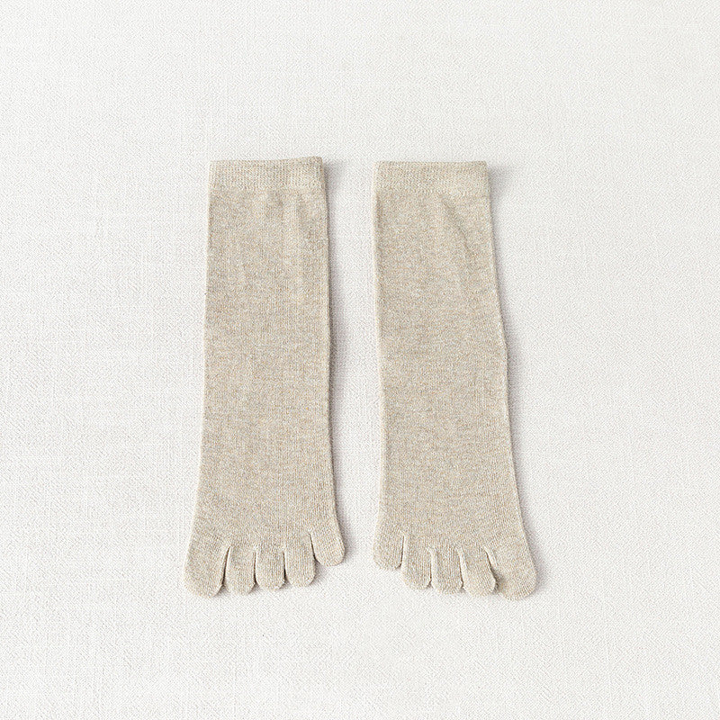 All-match Five-toed  Split Toe Socks Breathable
