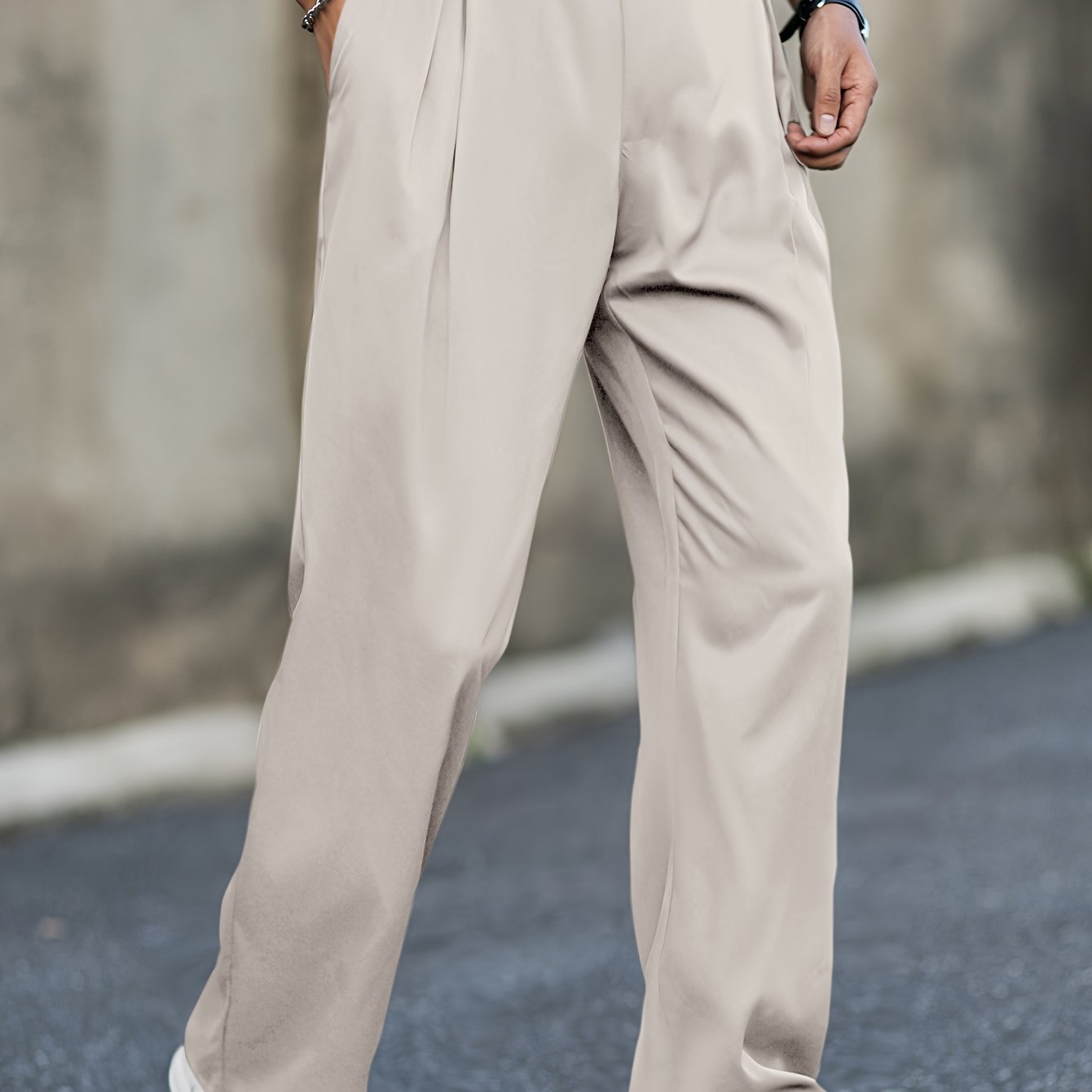 Men's Trousers  Loose Casual Wide Waist