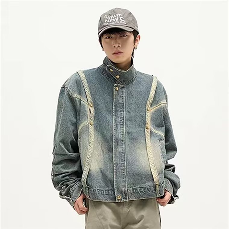 Men's Niche American Vintage Denim Jacket