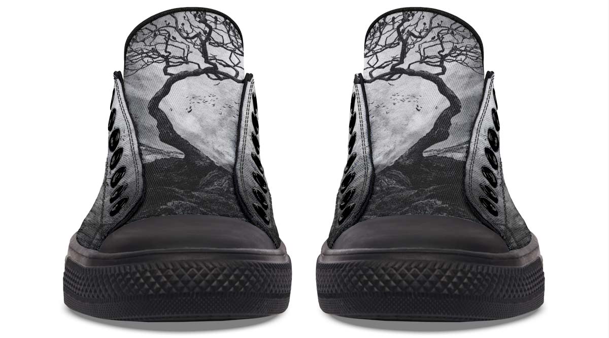 Fashion Print Couple Low-Top Canvas Shoes
