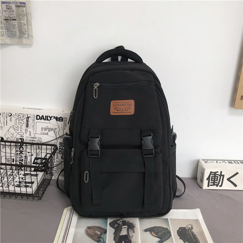 Korean Version Of Large-capacity Junior High School High College Students Shoulder Bag