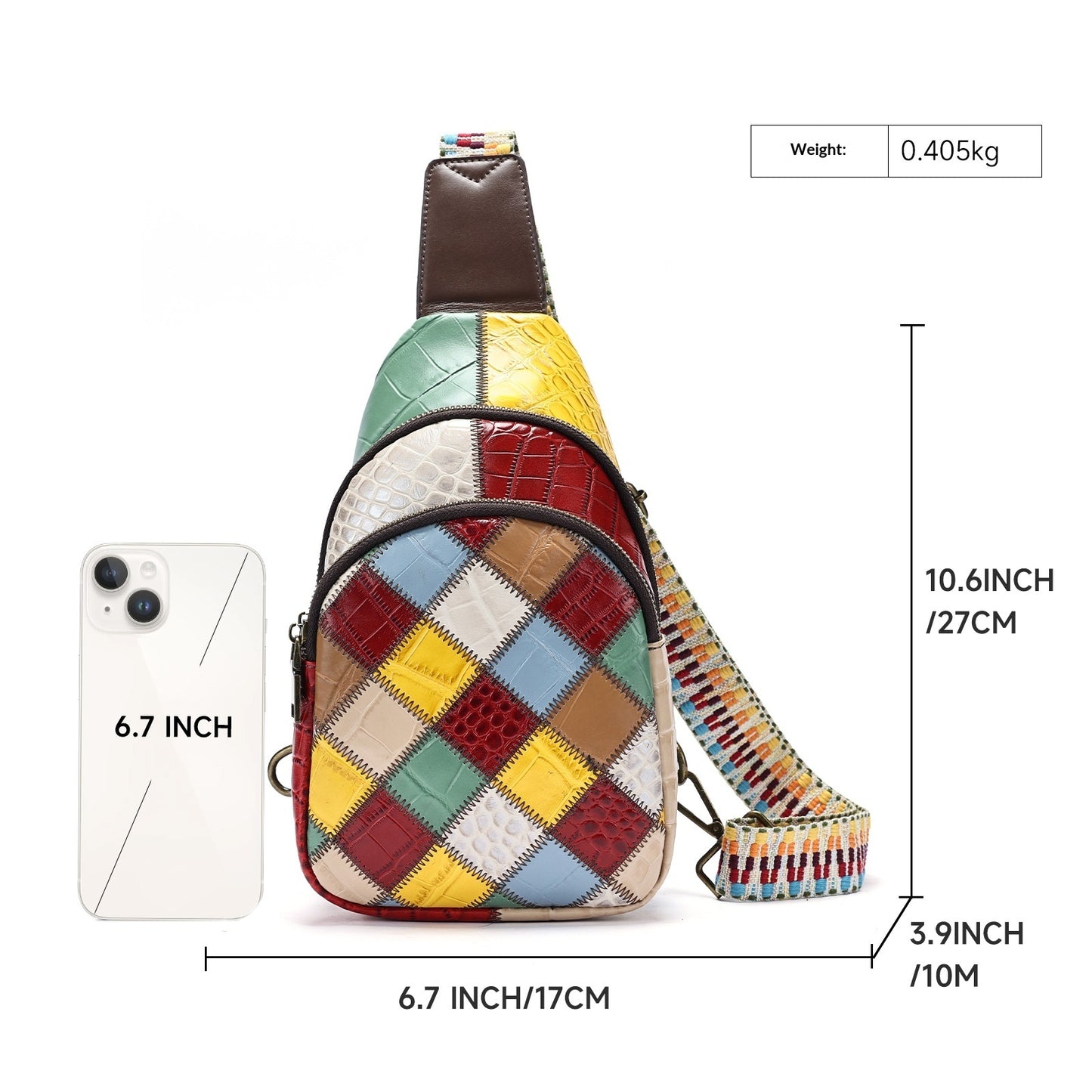 Fashionable And Versatile Bohemian Style Chest Bag