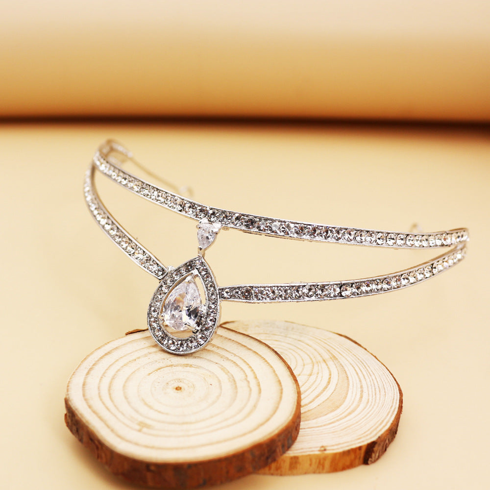 European And American Bride Crown Princess Wedding