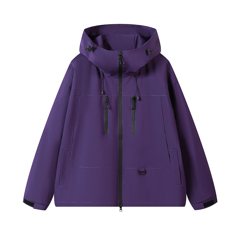 Dopamine Three-proof Outdoor Couple's Windbreaker