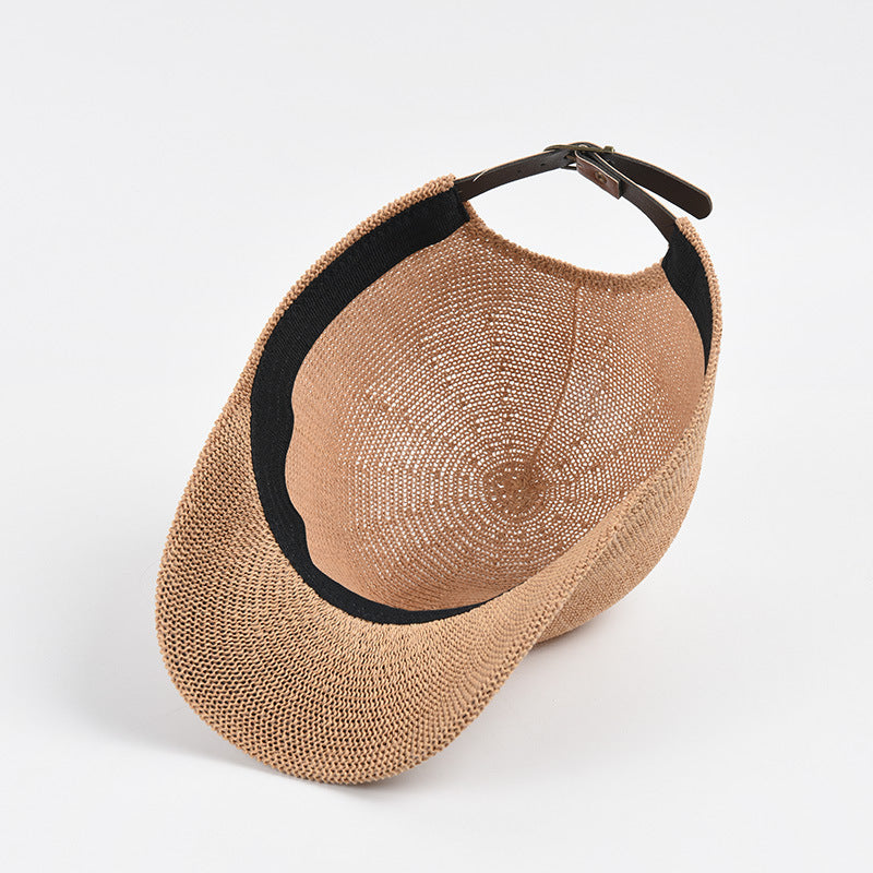 Outdoor Solid Color Adjustable Sunshade Sunscreen Hat
