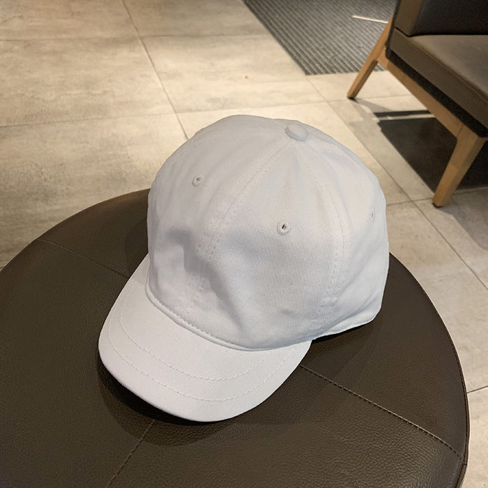 Men's And Women's Retro Casual Solid Colour Duck Tongue Hat