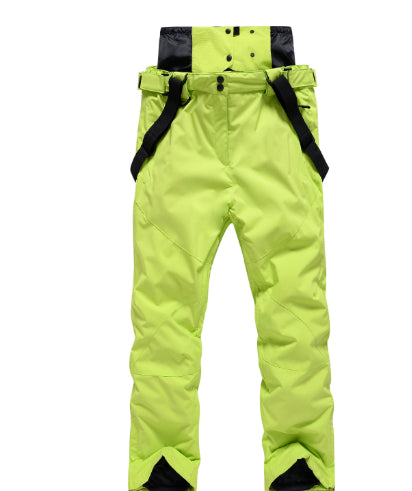 Men's Warm Thickening Exercise Cotton-padded Jacket Ski Pants