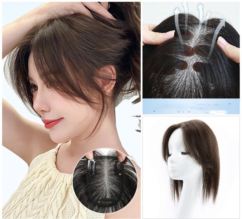 Women's Fashion Simple Net Eight Bangs Wig