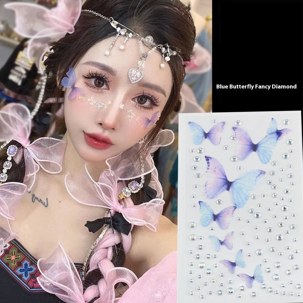 Comes With Sticky Pearl Stick-on Crystals Transparent Photo Shoot