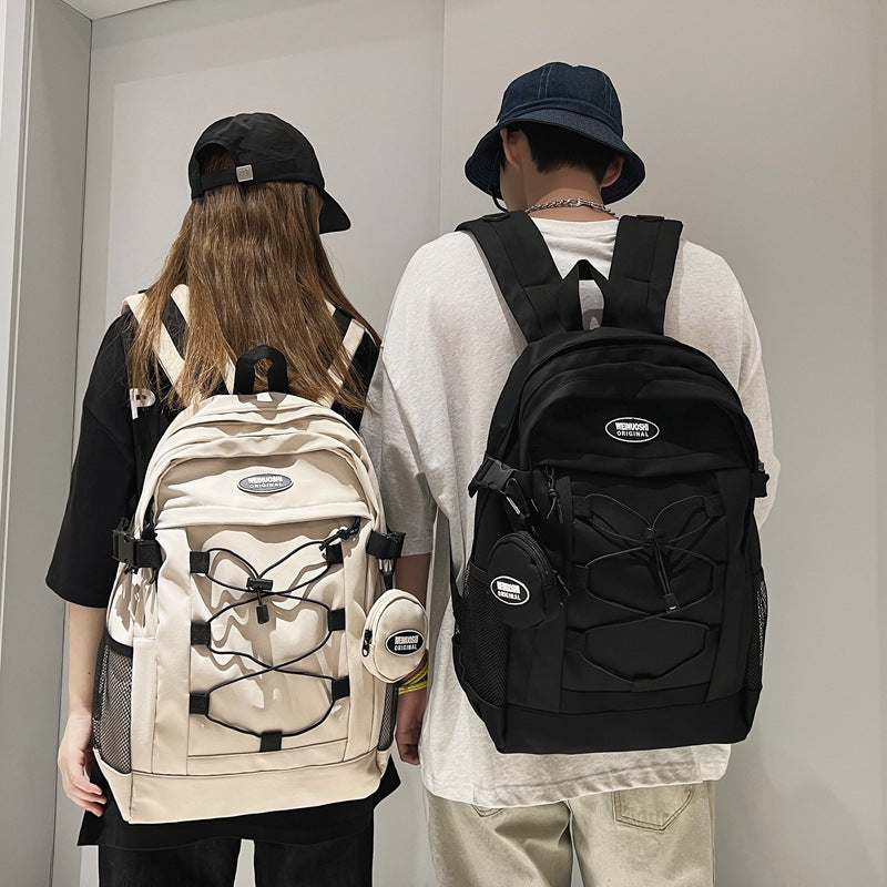 Men's And Women's Fashion Casual Large-capacity Backpack