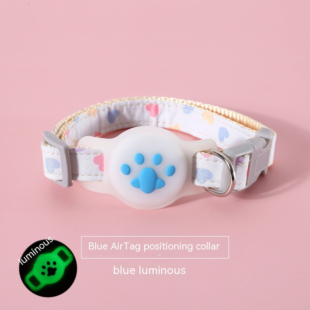 Pet Positioning Anti-lost Tracking Collar Hand Holding Rope