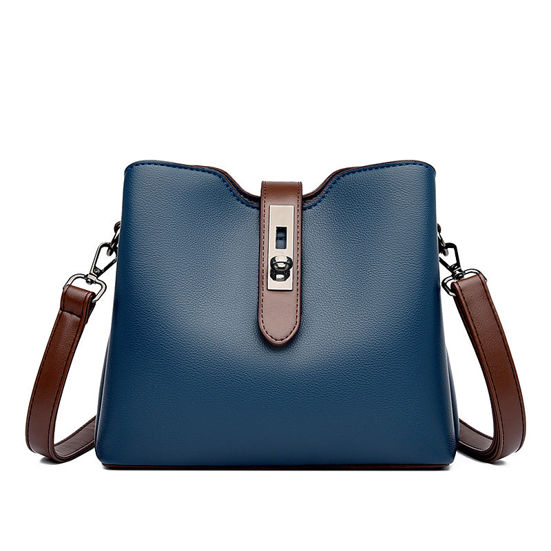 New Fashion All-matching Soft Leather Mother Bag