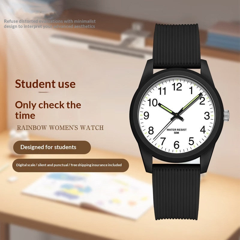 Compact Quartz Sports Smart Couples Electronic Watch For Women